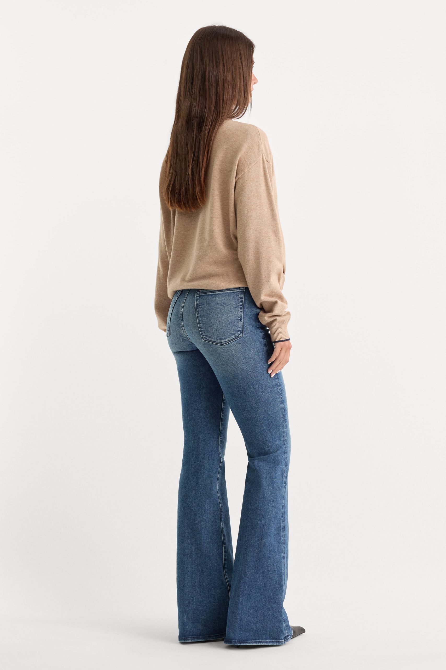 ALWAYS FITS GOOD LEGS FLARE JEANS | INDIGO1071 - Image 5