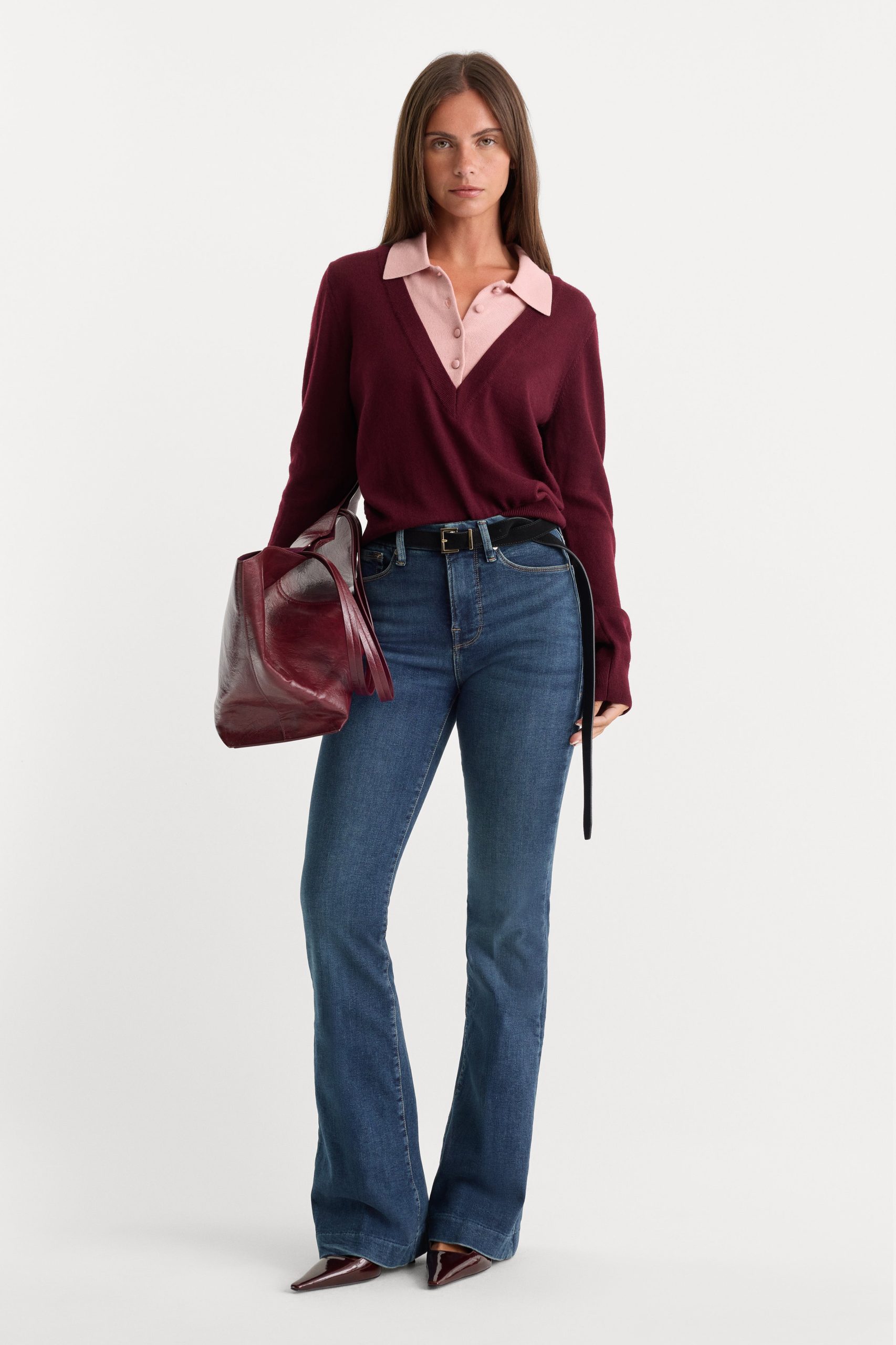 GOOD LEGS FLARE JEANS | BLUE004