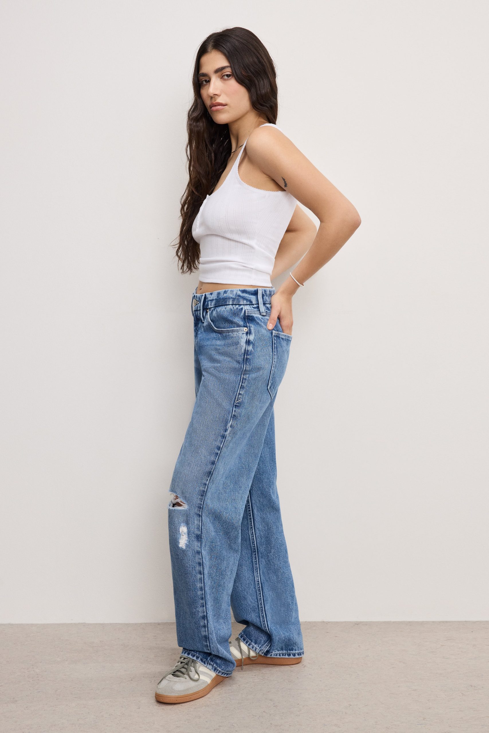 GOOD PETITE 90S JEANS | INDIGO893 - Image 3