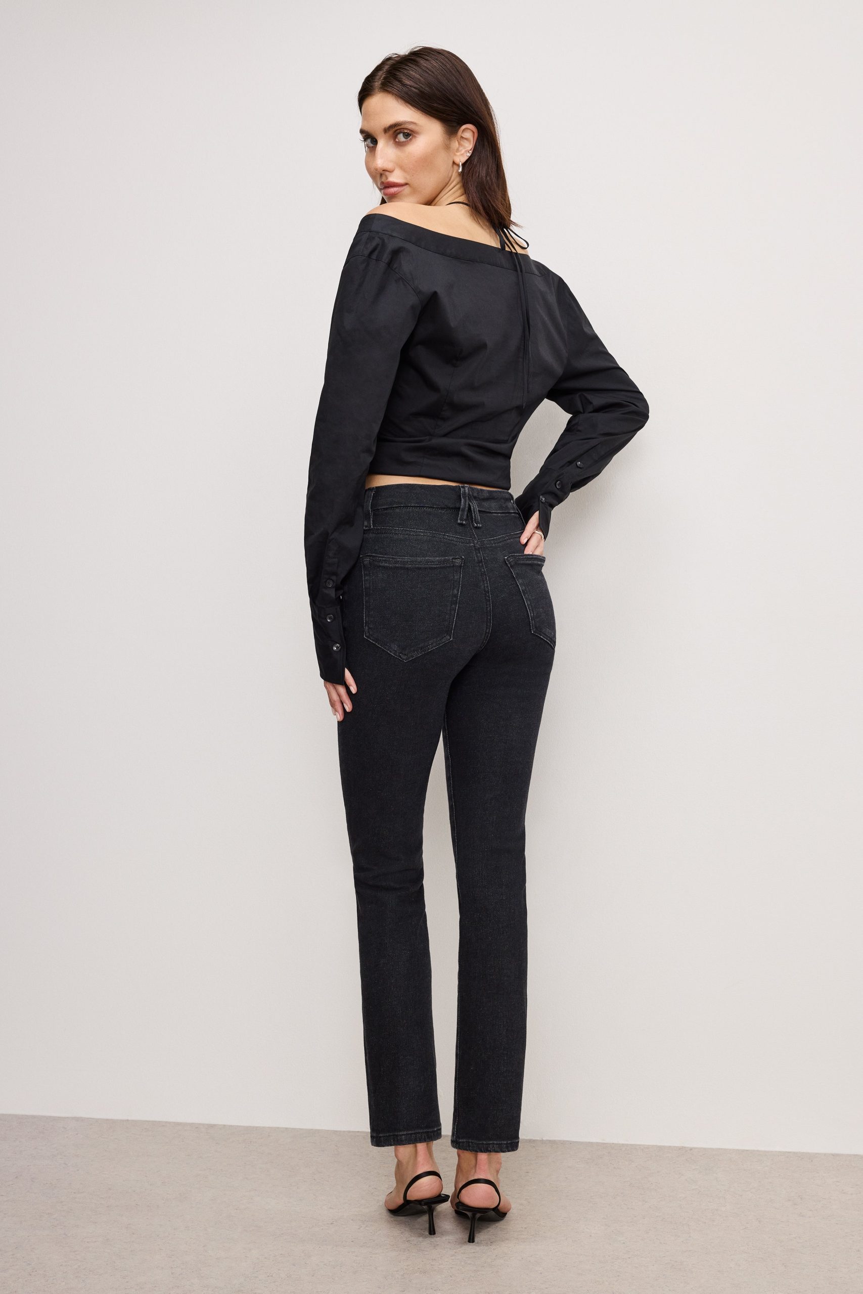 GOOD LEGS STRAIGHT JEANS | BLACK184 - Image 4