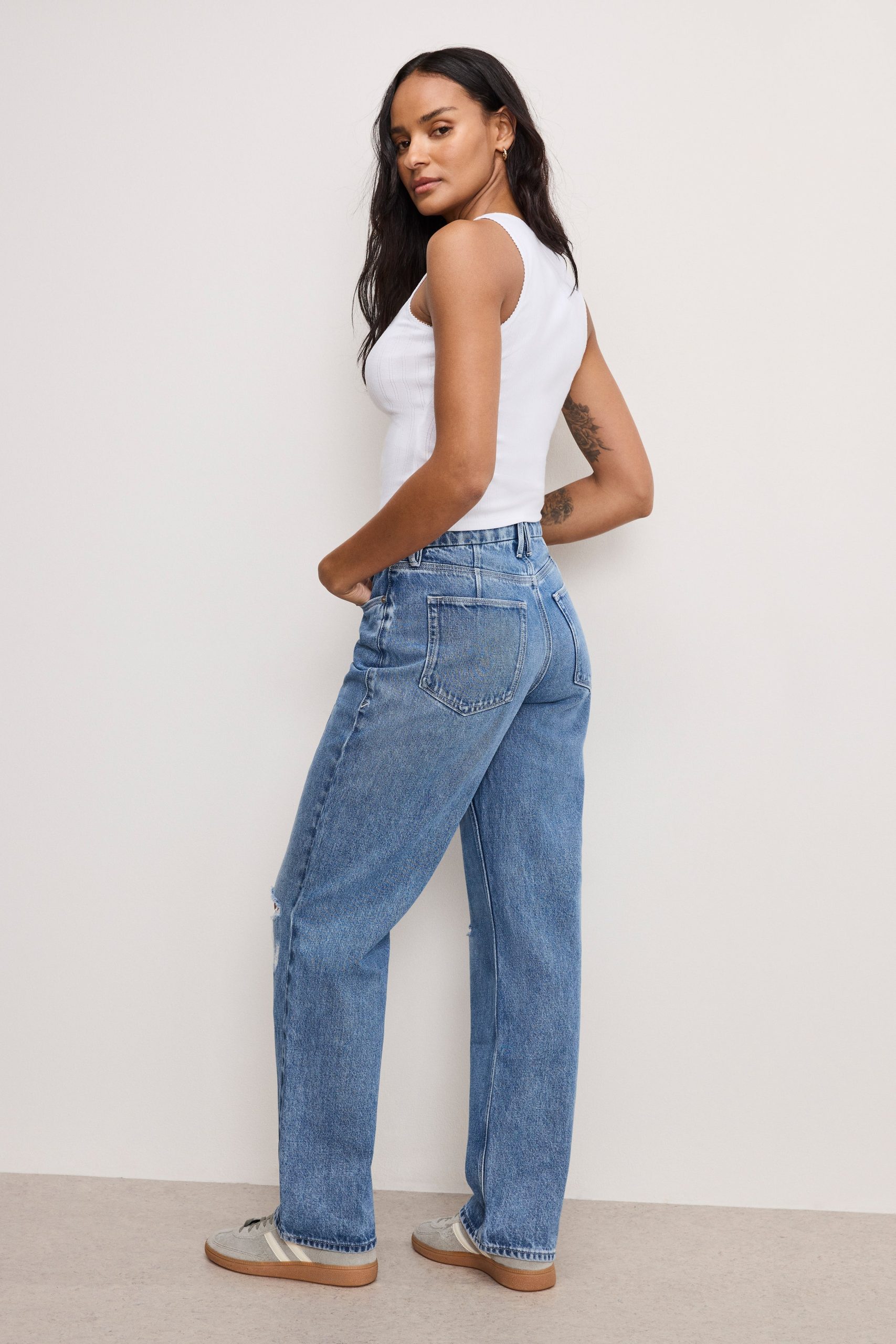 GOOD 90S RELAXED JEANS | INDIGO893 - Image 2