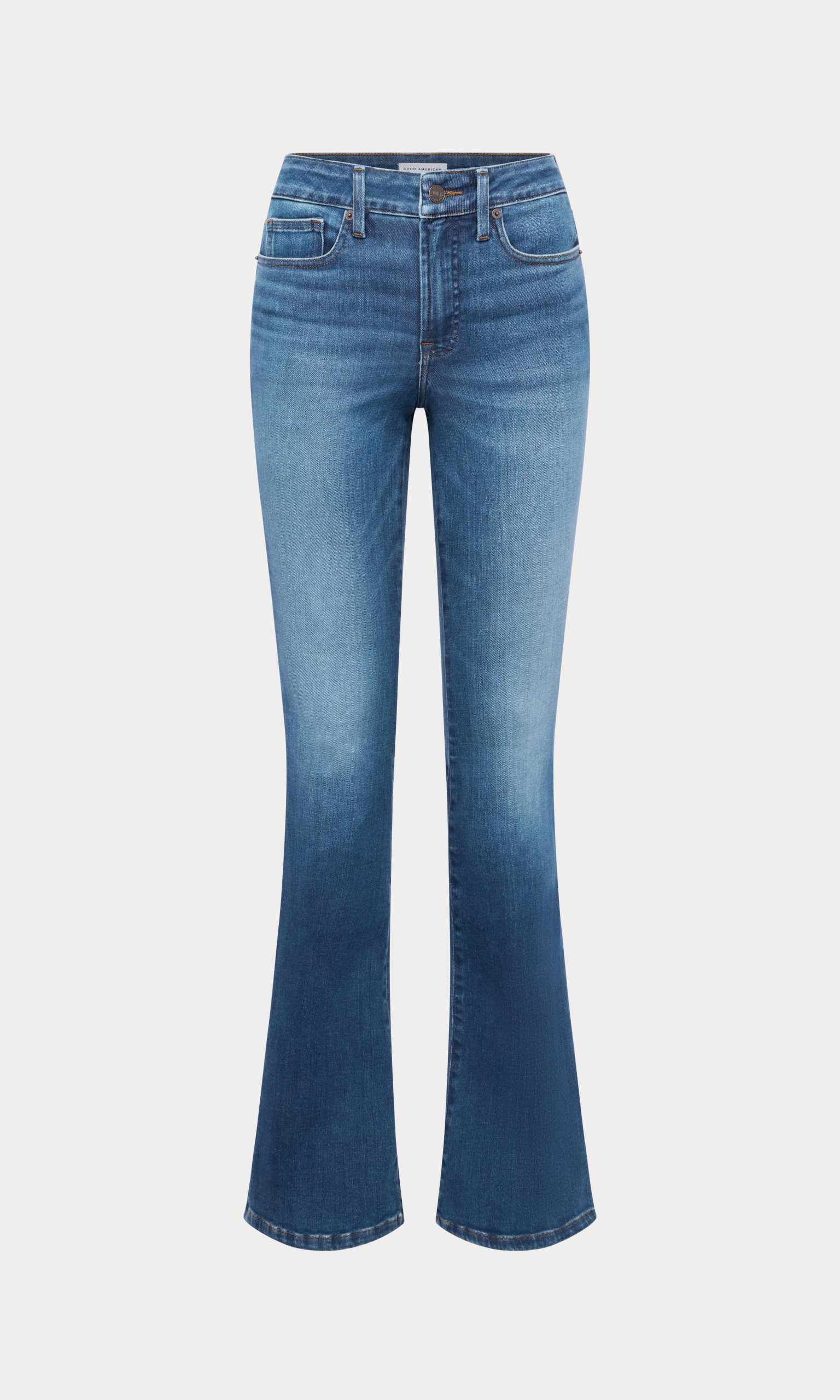 SOFT TECH GOOD LEGS FLARE JEANS | INDIGO1233 - Image 7