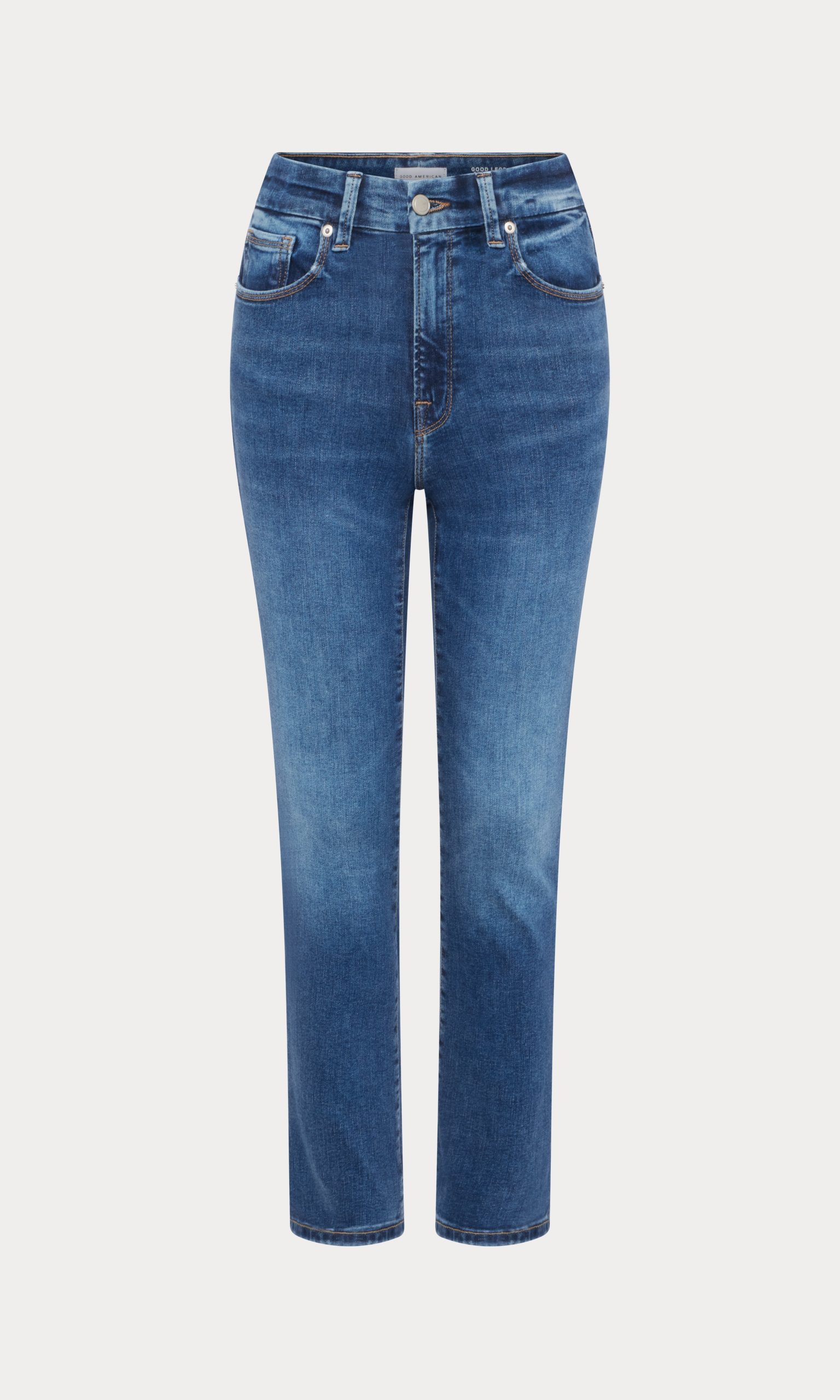 ALWAYS FITS GOOD PETITE STRAIGHT JEANS | INDIGO571 - Image 7