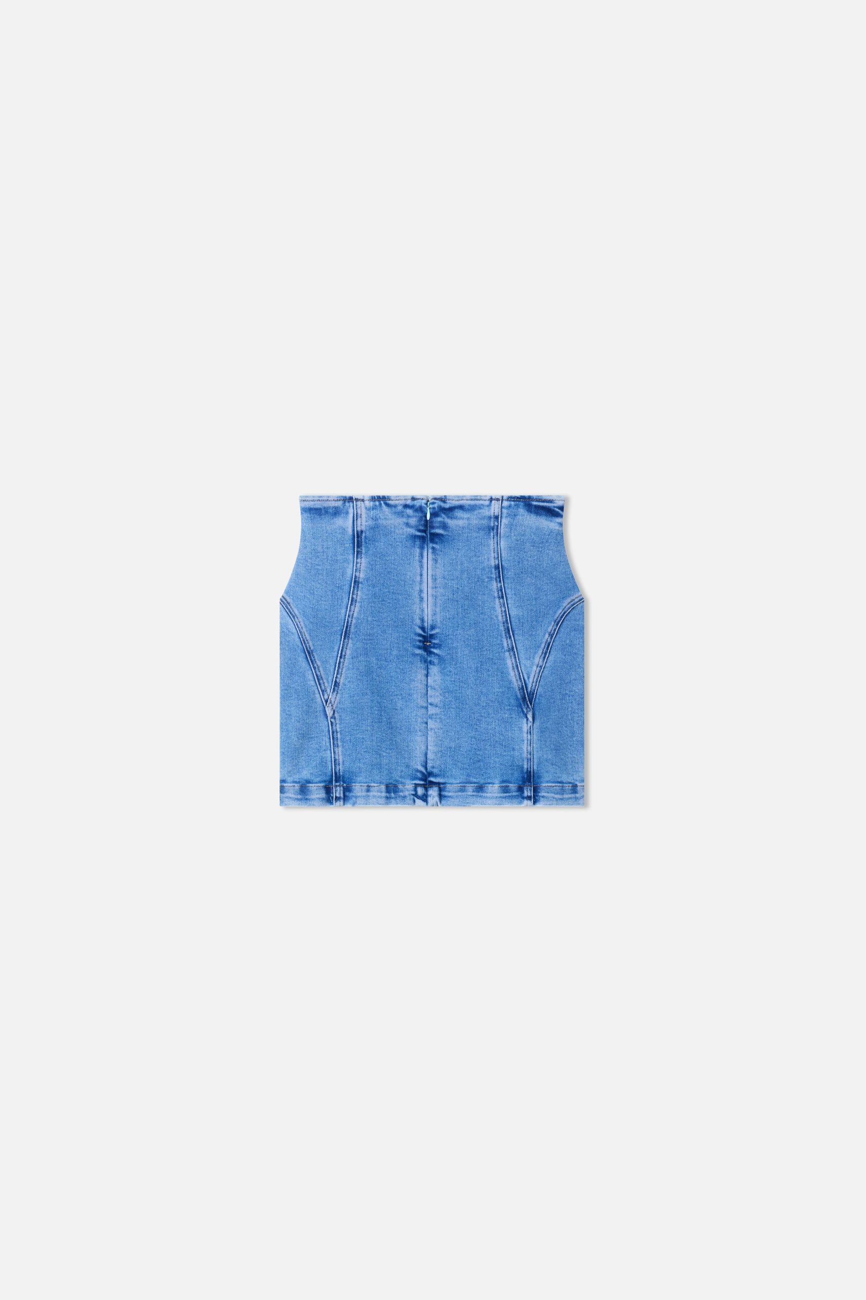 DOLLY LACE UP MINI SKIRT | INDIGO1090 - Image 6