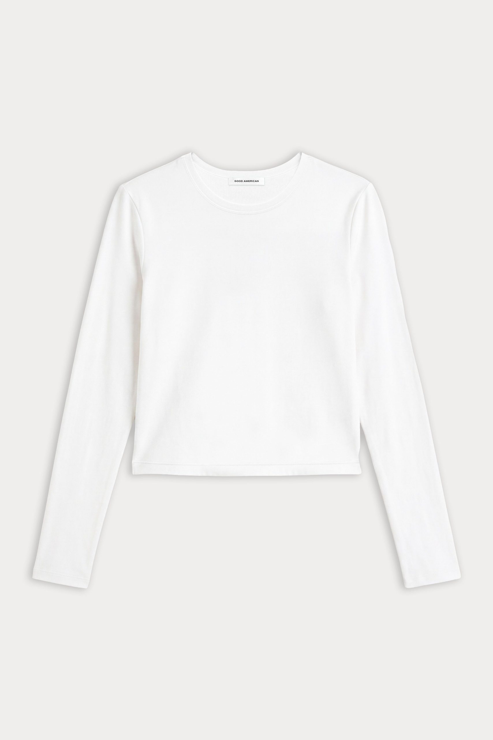 THE LONG SLEEVE BABY TEE | WHITE - Image 5