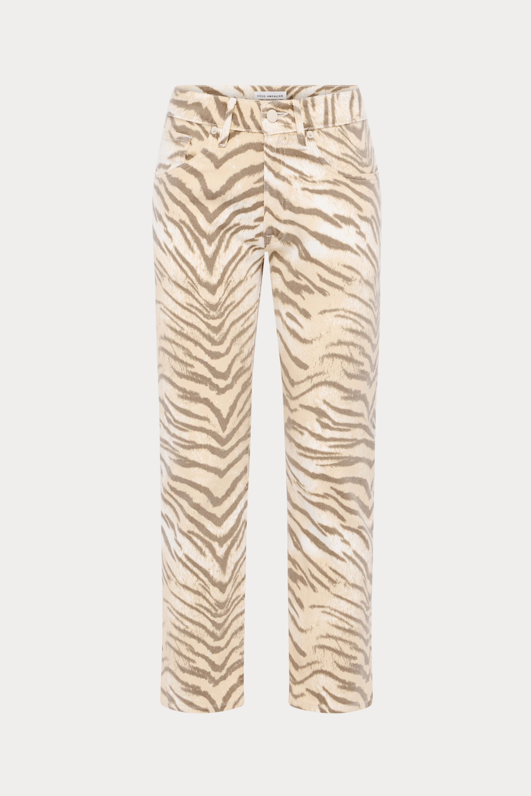 VINTAGE STRAIGHT ANKLE JEANS | BROWN TIGER - Image 7