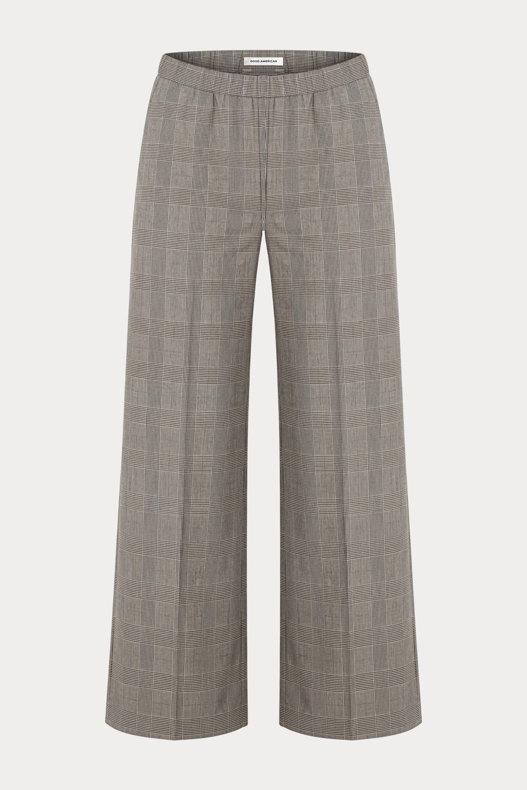 THE PLAID PULL ON TROUSER | MINI PLAID - Image 6