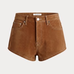 THE BETTER THAN SUEDE MICRO SHORT | CAFE CLAY