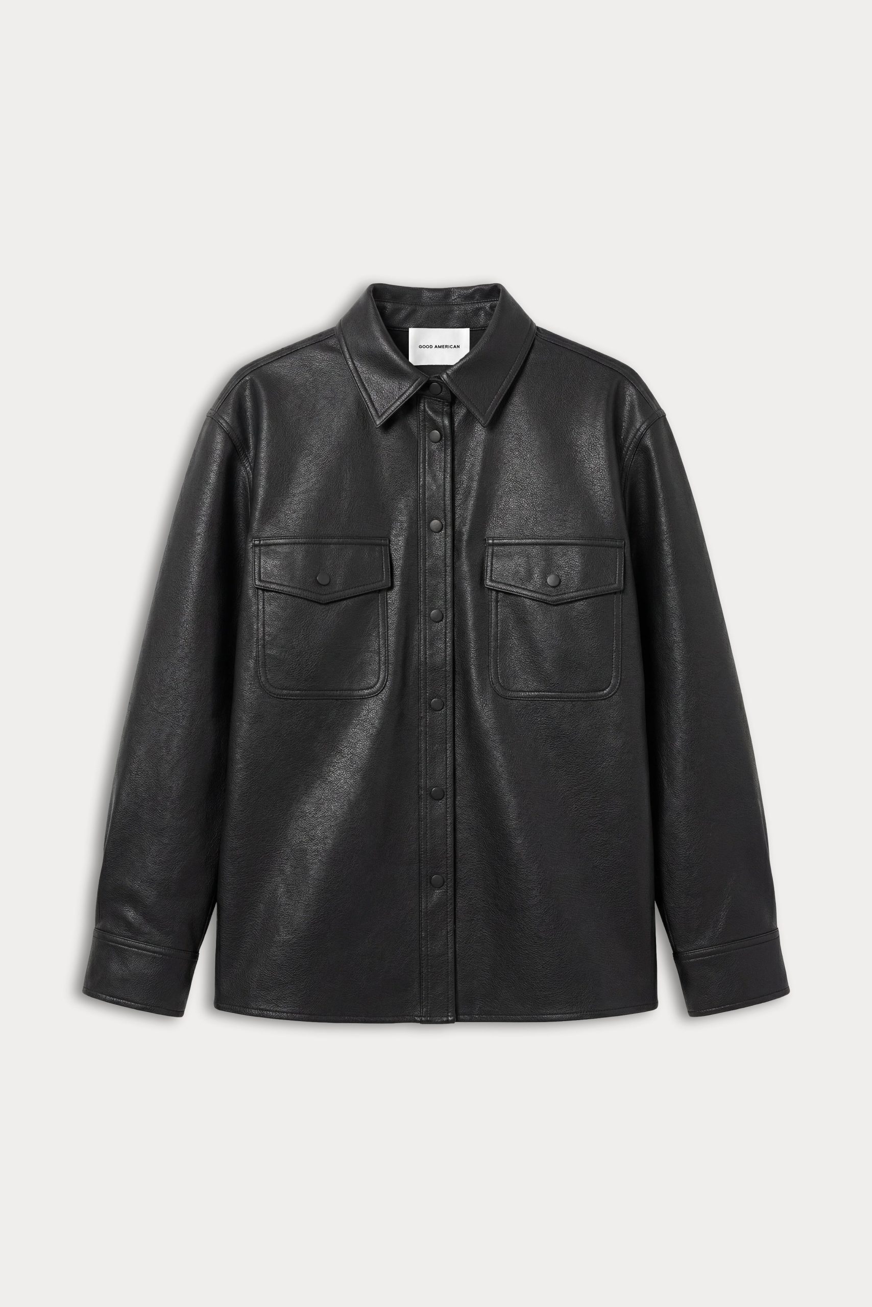 THE BETTER THAN LEATHER CLASSIC SHIRT | BLACK001 - Image 5