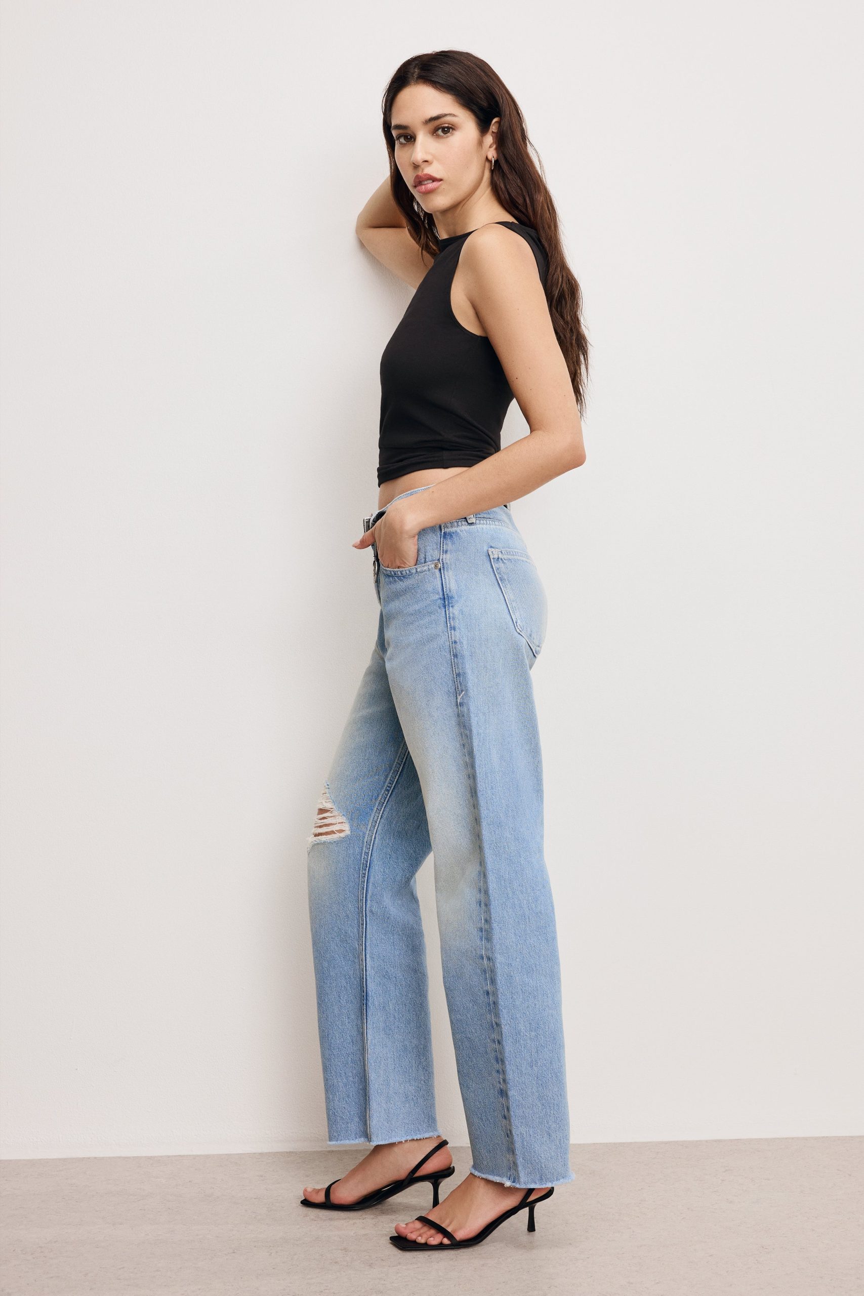 GOOD RELAXED STRAIGHT JEANS | INDIGO887 - Image 4