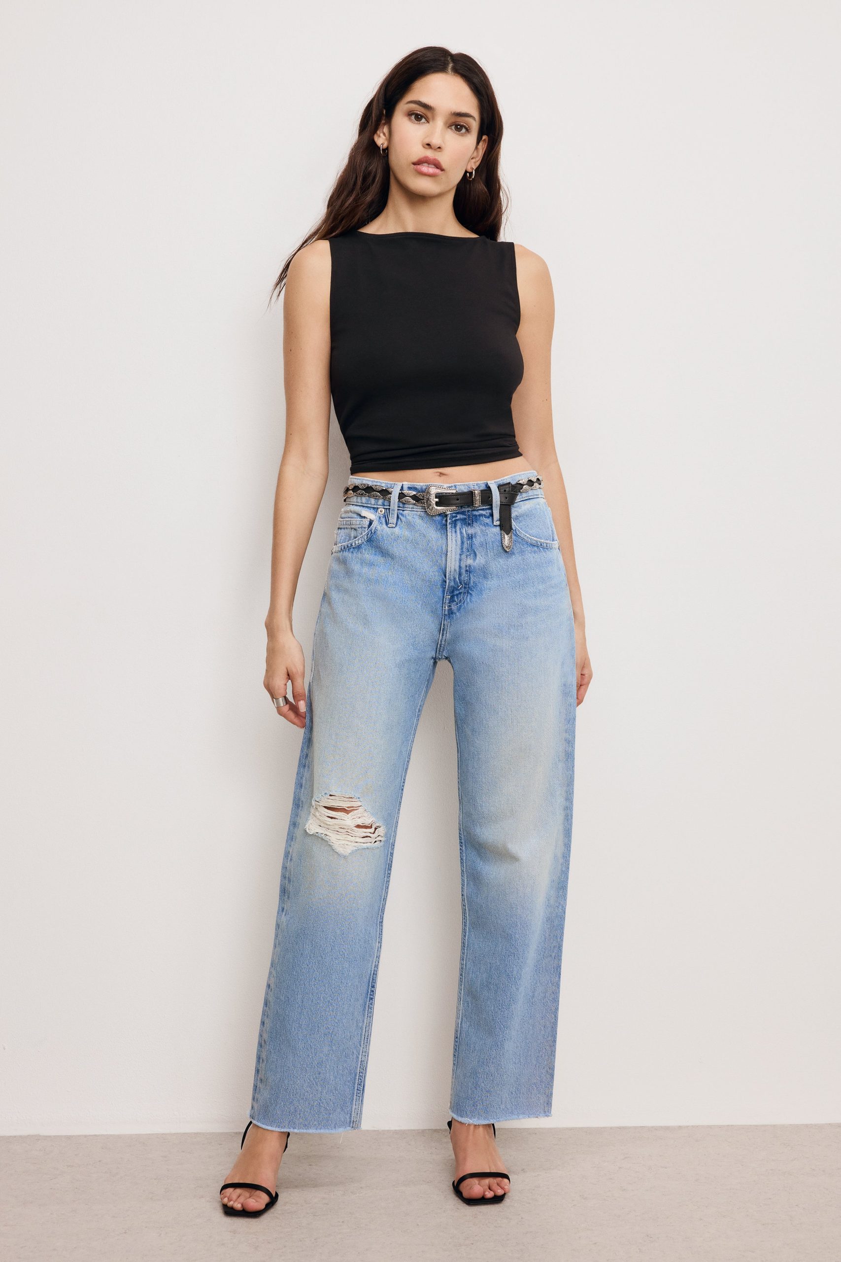 GOOD RELAXED STRAIGHT JEANS | INDIGO887