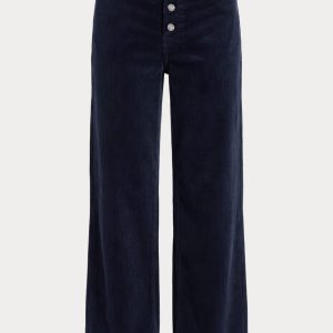 VINTAGE WIDE CORDUROY PANT | NEW NAVY002